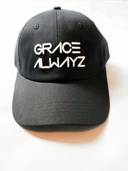 Alwayz Grace Signature Dad Hat - Black