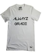 Alwayz Grace Signature Tee - White