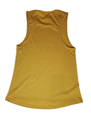 Do What You Are Famous For - Womens Mustard Tank