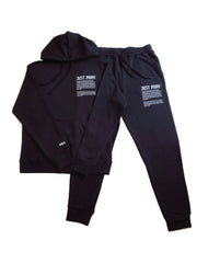 Just Pray Jesus Jogger Set - Black