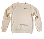 The Purpose Sweater - Heather Dust