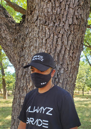 LOGO Face Mask - White Heather