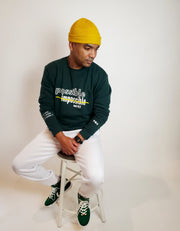 Possible Pocket Sweatshirt - Emerald Green