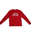 Alwayz WithGod Pocket Sweatshirt - Rudolph Red